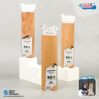 Gambar Trophy Piala / Piala Lomba / Piala Akrilik Custom Grosir & Satuan dari Plakat Kayu Premium by KMI Kota Surakarta 5 Tokopedia