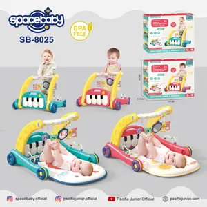 Space Baby Piano Playmat Walker 2in1 - SB 8025 / mainan anak