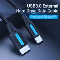 Gambar DT - Vention Kabel Data USB Type C to Am Micro B Harddisk High Speed dari Vention Authorized Store Kota Administrasi Jakarta Barat 2 Tokopedia