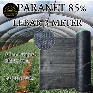 Jaring paranet 85% lebar 3 meter | panjang eceran per meter
