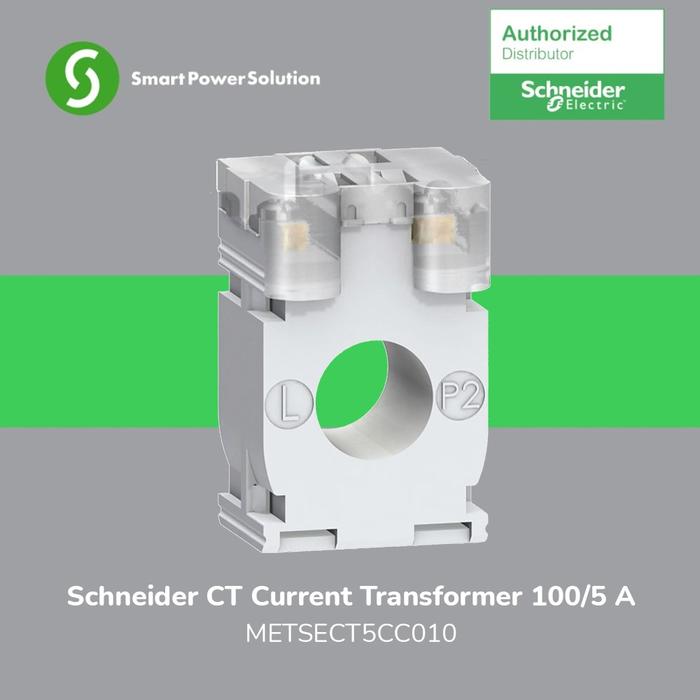 Gambar Schneider CT Current Transformer 100/5 A - METSECT5CC010 dari Smart Power Solution Kota Administrasi Jakarta Barat Tokopedia