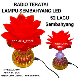 Radio Tape Da Bei Zhou Lampu Teratai Led