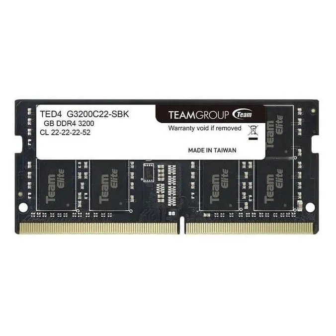 Team Elite SODIMM 16GB DDR4 PC3200 Ram Laptop 16GB DDR4 3200MHz 2