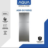 Gambar Kulkas 2 Pintu AQUA AQR D270 AQUA AQR-D270D 220L AQRD270 AQR-D270SG/DG dari Ashley Olshop Official Store Kota Administrasi Jakarta Utara 2 Tokopedia