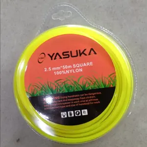 Nylon blade pisau potong rumput yasuka ( 2.5mm x 50m ) | senar potong