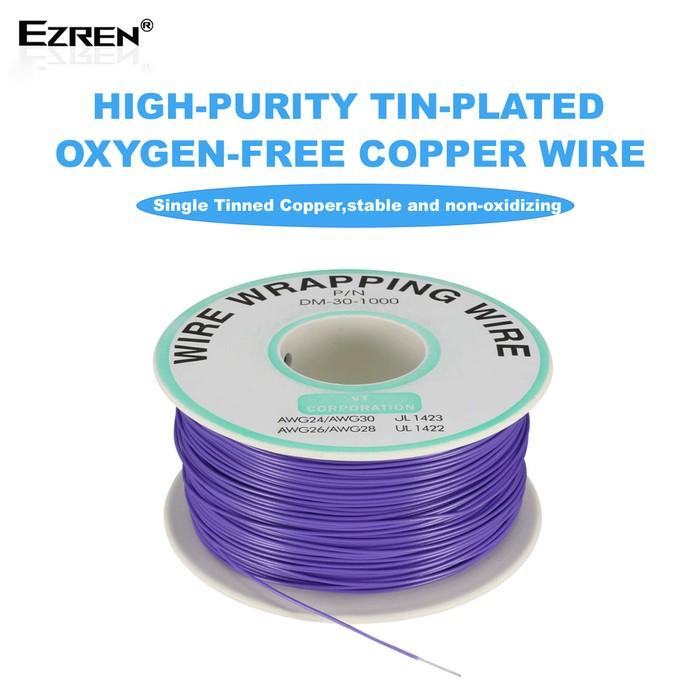 Gambar Ezren EZ-0561 Wire Wrapping Kawat Jumper Kabel PCB Breadboard Wrapping dari Ezren Official Store Kab. Tangerang Tokopedia