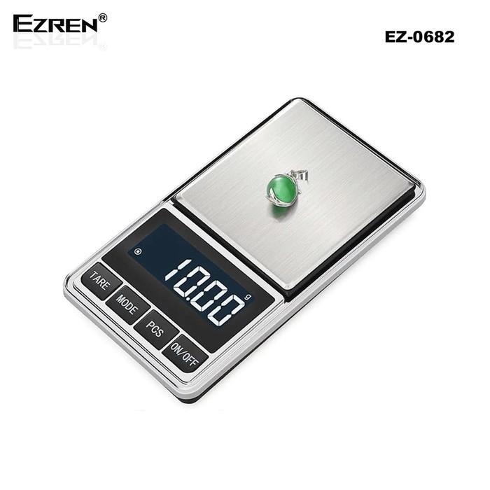 Gambar Ezren EZ-0682 Timbangan Emas 500gr /0.01g dari Ezren Official Store Kab. Tangerang Tokopedia