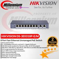 Gambar POE SWITCH HIKVISION 8 PORT DS-3E0310P-E/M UNMANAGED POE SWITCH dari Millennium Central CCTV Kota Administrasi Jakarta Barat 1 Tokopedia