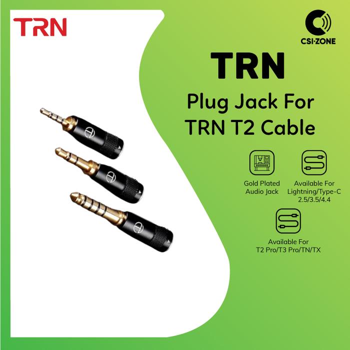 Gambar TRN Plug Jack Accesories For TRN T2 Pro / T3 Pro / TN / TX - Lightning dari CSI-ZONE Kota Tangerang Selatan Tokopedia