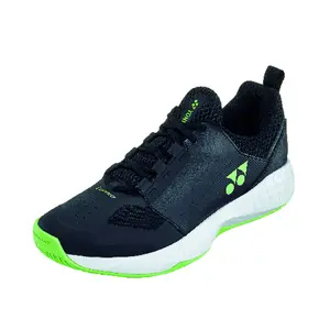 Sepatu Tennis Yonex Power Cushion Lumio 4 SHTLU4EX Black Lime Green