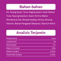 Gambar Whiskas Makanan Kucing Basah Pouch Junior 80gr - Isi 7 - Tuna dari Whiskas Indonesia Kota Tangerang 4 Tokopedia