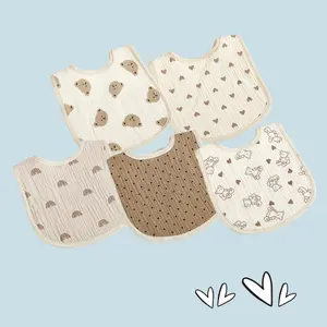 Autumn Square Bib / Celemek Bayi