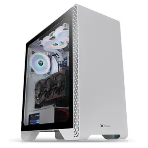 CASING THERMALTAKE S300 TG SNOW EDITION ATX GAMING CASE