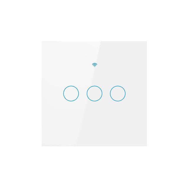 Wifi Smart Switch Touch Wall 1 / 2 / 3 gang support Tuya Alexa Google