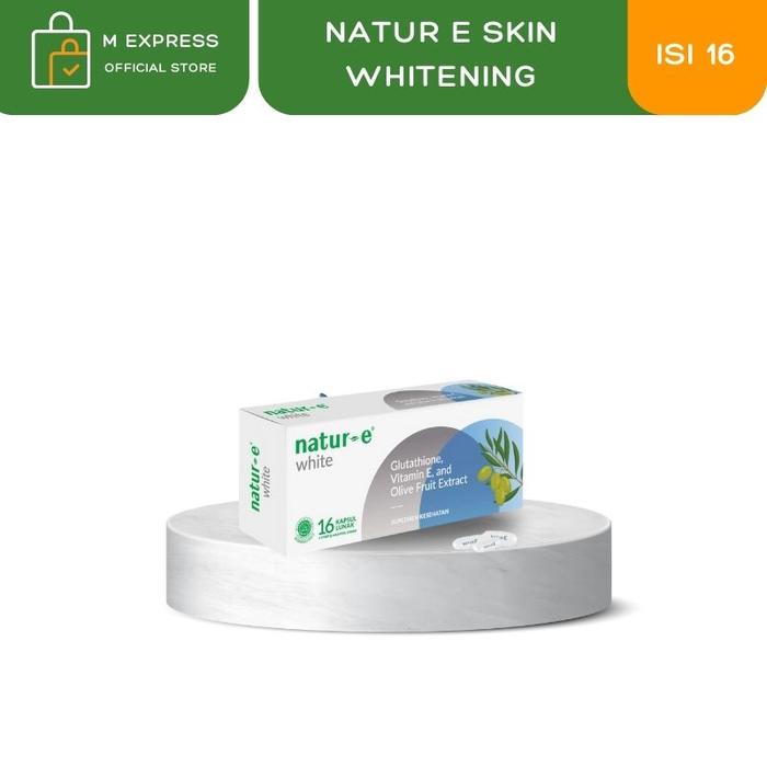 natur e glutathione Natur E Whitening Glutathione For Glowing Skin Vitamin E Kulit Isi 16