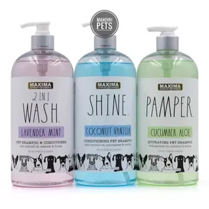 Maxima Dog Shampoo Paraben Free 1000ml - Shampoo Anjing