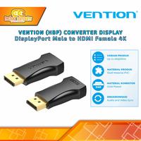 Gambar VENTION CONVERTER ADAPTER DISPLAY - DP Male to HDMI Female 4K - HBP dari Techno Computer Bali Kota Denpasar 1 Tokopedia