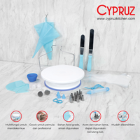 Gambar Cypruz Perlengkapan Kue Set Basic Decorating 15 Pcs dari Cypruz Kitchenware Kota Administrasi Jakarta Utara 2 Tokopedia