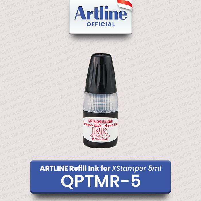 Gambar ARTLINE REFIL INK FOR XSTAMPER QUIX 5ml QPTMR-5 dari Artline Indonesia Kota Surabaya Tokopedia