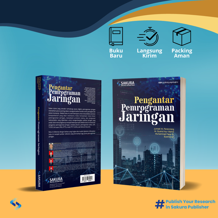 Gambar Pengantar Pemrograman Jaringan dari Sakura Publisher Kota Makassar Tokopedia