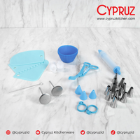 Gambar Cypruz Perlengkapan Kue Set Basic Decorating 15 Pcs dari Cypruz Kitchenware Kota Administrasi Jakarta Utara 3 Tokopedia