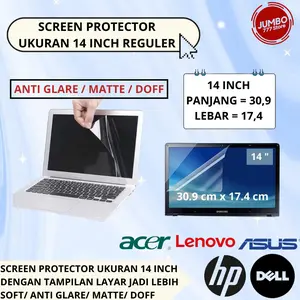 Screen Protector Laptop 14 Inch Matte / Doff / Anti Glare