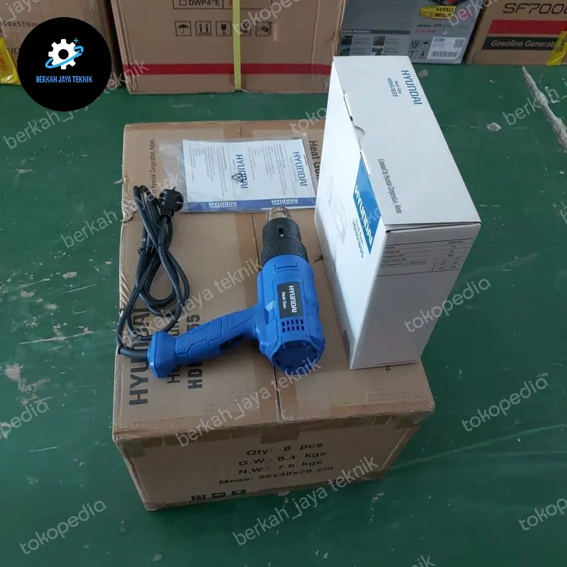 HYUNDAI HDHG1855 HEAT GUN 1800watt / HOT AIR GUN VARIABLE SPEED 1