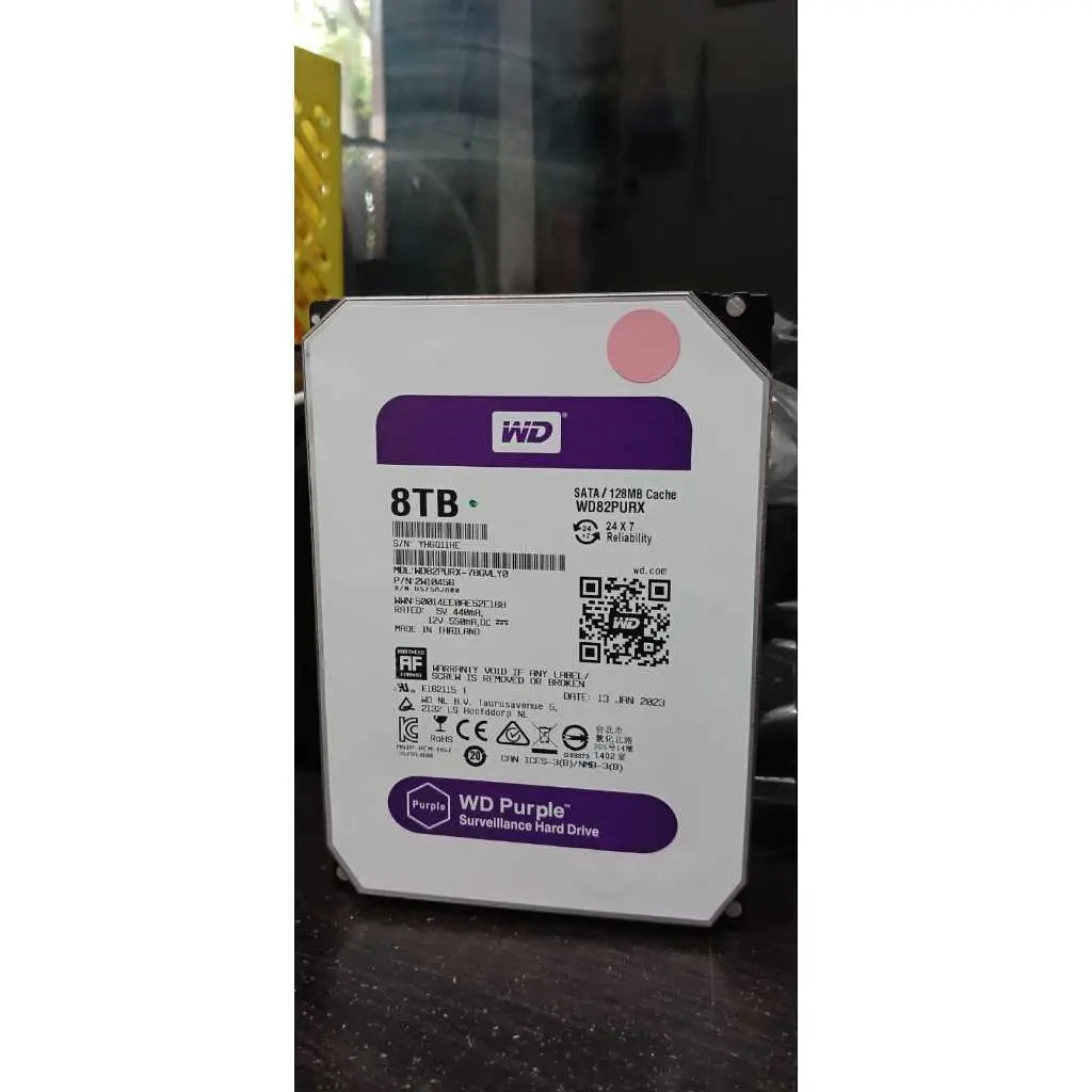 HDD 8TB GARANSI 3THN