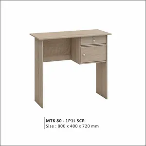 MEJA LAPTOP / MEJA BELAJAR ANAK / MEJA KOMPUTER PUTIH [PARCIL]