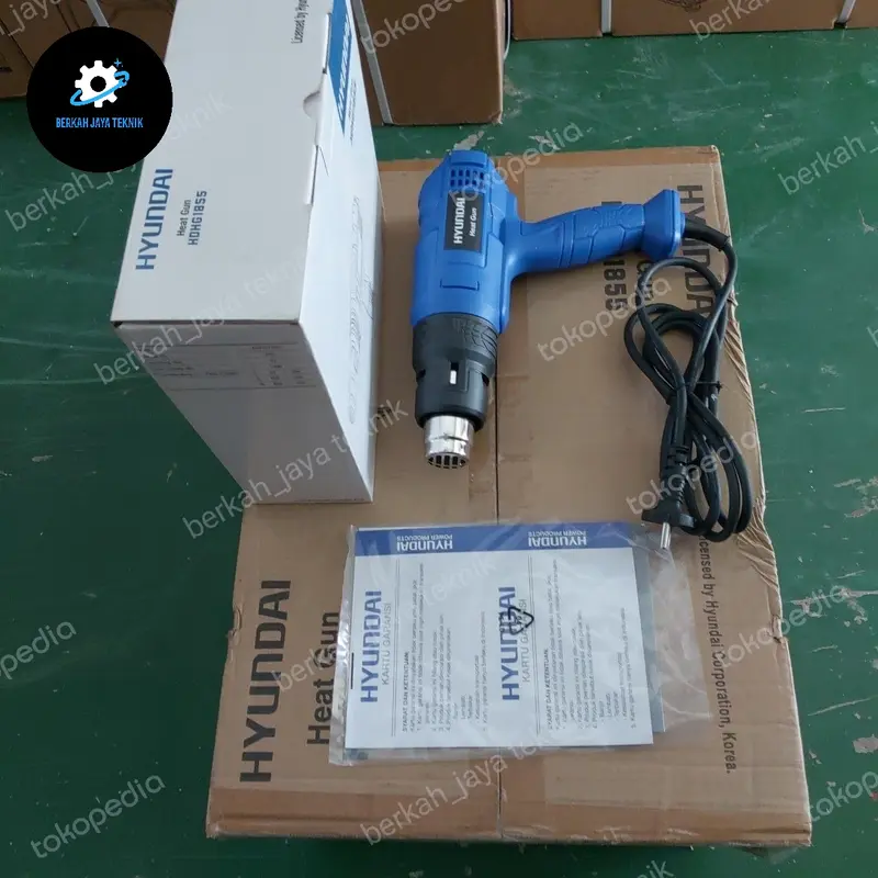 HYUNDAI HDHG1855 HEAT GUN 1800watt / HOT AIR GUN VARIABLE SPEED 2