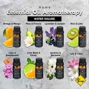 Essential Oil Diffuser Water Soluble Aromatherapy Aroma Terapi