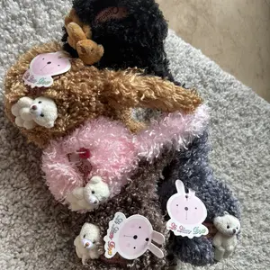 Ear muff winter puff cover pelindung penghangat kuping bear anak kids