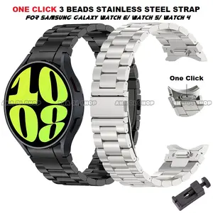 Stainless Steel Strap For Samsung Galaxy Watch 6 40 44 43 47MM Watch 5 4 Samsung Galaxy Watch 7 40MM 44MM