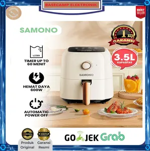 SW-AFW35 Air Fryer 3,5 Liter Stainless Steel Multifungsi 600W Anti Lengket Garansi 1 Tahun