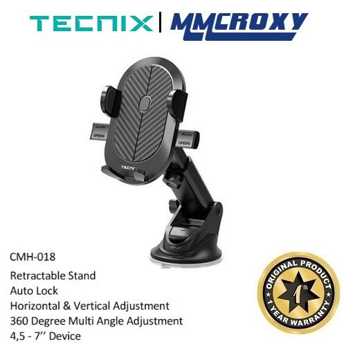 Gambar Tecnix CMH-018 Car Holder Universal 360° Mobile Phone Stand - CMH-018 dari MMCROXY Kota Administrasi Jakarta Pusat Tokopedia