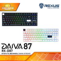 Gambar REXUS DAIVA RX-D87 Otemu RGB Mechanical - Gaming Keyboard Wireless dari Techno Computer Bali Kota Denpasar 1 Tokopedia