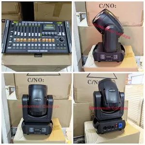 Paket Lighting 2unit Moving Beam 150W + 1unit Mixer dmx Crocodile