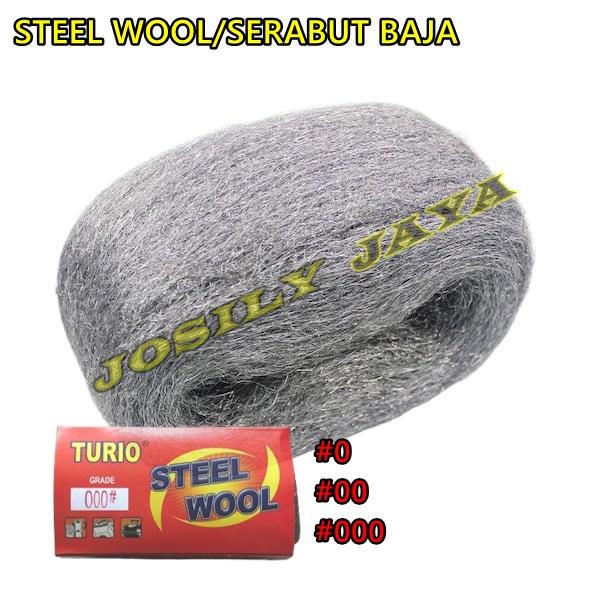 Serabut Baja/Steel Wool/Poles Marmer 120gr/Berat 120gr 0