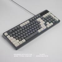 Gambar REXUS BATTLEFIRE K98M - Gaming Keyboard - Cream White dari Techno Computer Bali Kota Denpasar 3 Tokopedia