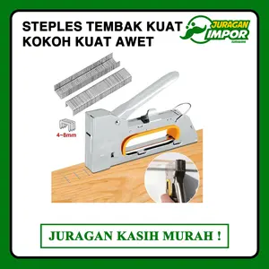 MarkasGrosir Staples Tembak Gun Tacker Jok Motor Steples Stepler
