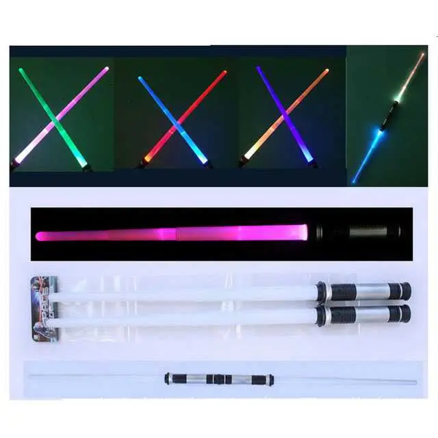 Pedang Star Wars LED Light Saber Double Blade Lightsaber Starwars 4