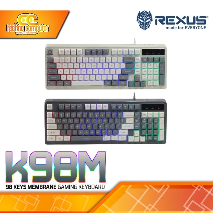 Gambar REXUS BATTLEFIRE K98M - Gaming Keyboard dari Techno Computer Bali Kota Denpasar Tokopedia