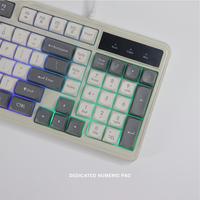Gambar REXUS BATTLEFIRE K98M - Gaming Keyboard - Cream White dari Techno Computer Bali Kota Denpasar 4 Tokopedia
