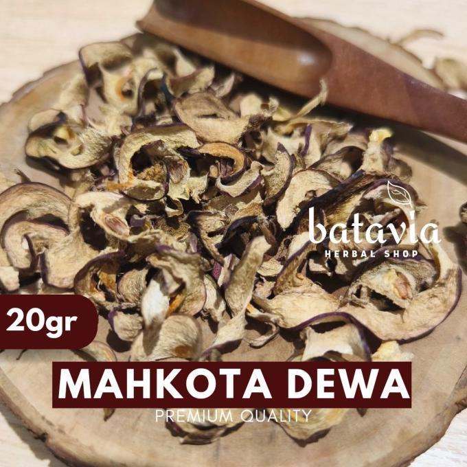Mahkota Dewa Kering Premium Simplisia Dried Gods Crown Herbs Time