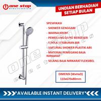 Gambar MODENA HS 1250 HLCR / HS1250HLCR Hand Shower w/ 5 Mode dari OneStop Electronics Kota Administrasi Jakarta Utara 1 Tokopedia