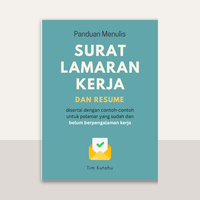 Gambar Panduan Menulis Surat Lamaran Kerja Dan Resume disertai dengan contoh dari Kutubuku Kota Tangerang Selatan 1 Tokopedia
