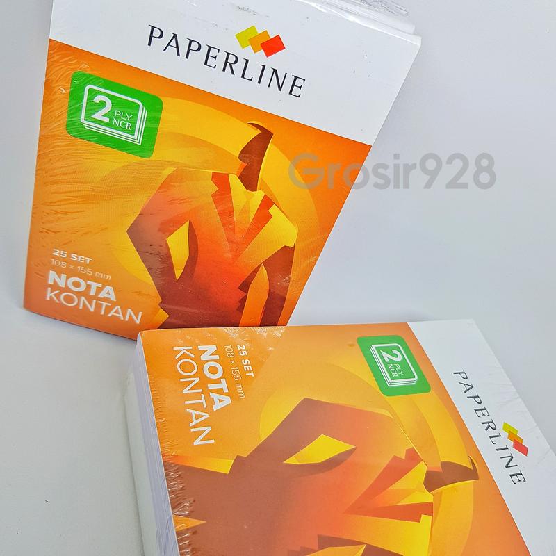 Bon Kecil Rangkap 2 NCR / Buku Nota 2 Ply Paperline (108 x 155 mm ...