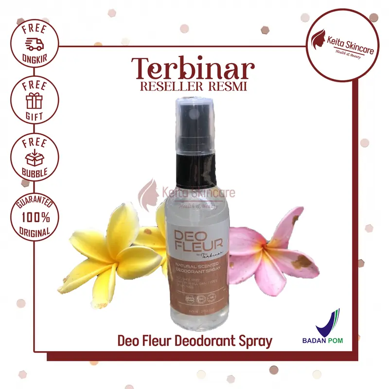 Terbinar Deodorant Spray | Terbinar Deo Fleur 60ml 0