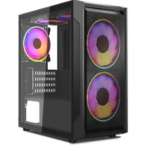 PC Gaming Full Set AMD Ryzen 5 RAM 16GB VGA Radeon VEGA LED 24 Inch