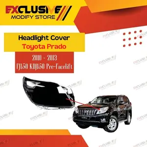 KACA MIKA LAMPU TOYOTA PRADO (2010 - 2013) FJ150 KDJ150 PRE-FACELIFT